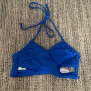 VS pink wrap bikini top